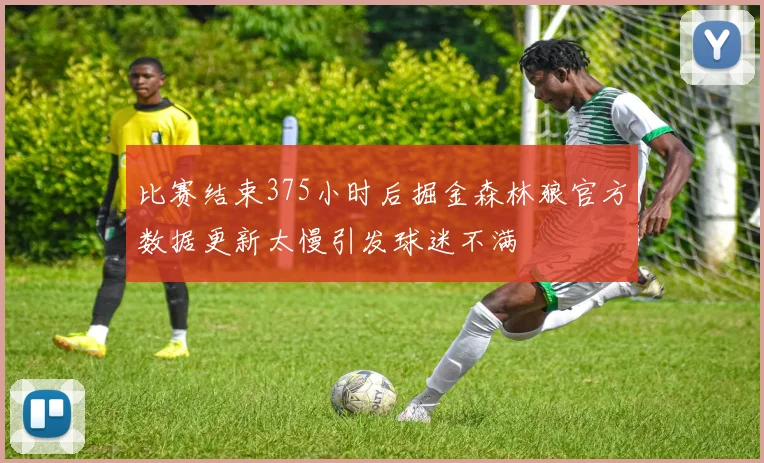 比赛结束375小时后掘金森林狼官方数据更新太慢引发球迷不满